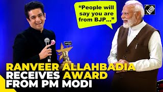 “Why don’t you follow me…” BeerBiceps’ Ranveer Allahbadia’s candid conversation with PM Modi [upl. by Malissia589]