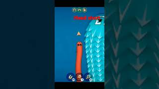 Worms Zone Magic Gameplay 25 shorts games snake [upl. by Anytsirhc165]