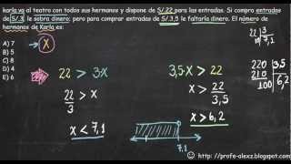 planteo de inecuaciones 102 [upl. by Darell716]