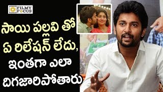 Nani Fires on Websites Creating Rumours on Relationship with Sai Pallavi  Filmyfocuscom [upl. by Aisemaj]