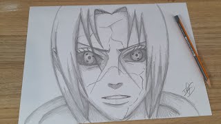 COMO DESENHAR o ITACHI do EDO TENDEI [upl. by Woermer231]