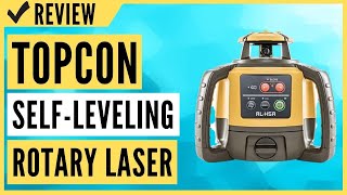 Topcon RLH5A Horizontal SelfLeveling Rotary Laser Review [upl. by Ioj]