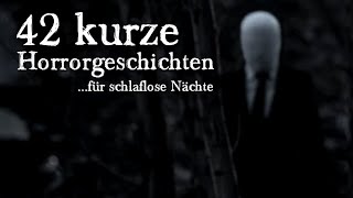 42 kurze Horrorgeschichten für schlaflose Nächte  German Hörbuch Horror deutsch Kurzgeschichte [upl. by Barr]