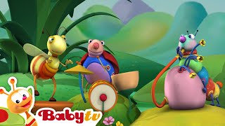 Big Bugs Band 🐛 🐌  Irish Music  Music for Children BabyTV [upl. by Okechuku]