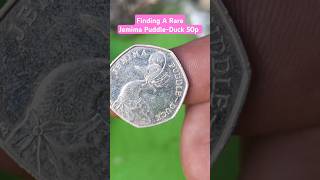 Jemima PuddleDuck 50p Found  Epic reaction coin rarecoins [upl. by Anniala]