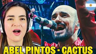 ABEL PINTOS quotCactusquot En Vivo Estadio River Plate 🤯  REACCION [upl. by Odoric]