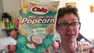 Chio Kokos Popcorn für die Mikrowelle im Test  Schmeckt es wirklich nach Kokos [upl. by Rajiv]