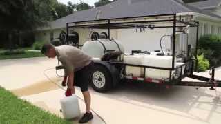 How to Mix Cleaner for Roof and Mold Stain Removal [upl. by Warwick]