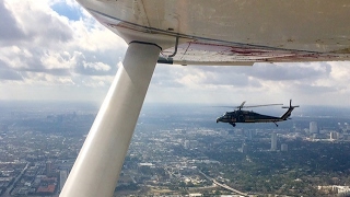 Black Hawk Intercepts a Cessna 182 [upl. by Nuahsel580]