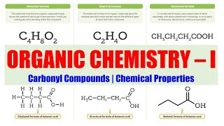 37 Carbonyl Compounds Chemical Properties  Organic Chemistry 01  BPharmacy 2nd Semester [upl. by Ahsena331]