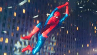 SpiderMan No Way Home  Final Swing Scene  Classic SpiderMan’s Suit  Movie Clip HD [upl. by Verney]