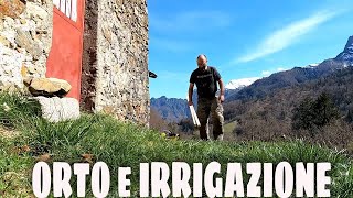 DA FIENILE A BAITA  RESTAURO UN FIENILE IN MONTAGNA  ORTO ALLA FINE E IRRIGAZIONE A GOCCIA [upl. by Acireit]