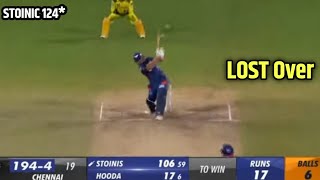 CSK VS LSG LOST OVER MATCH HIGHLIGHTS l Stoinis 124 batting highlights l CSK VS LSG highlights [upl. by Gonnella13]