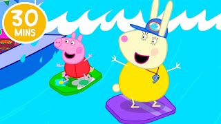 Peppa Surfs the Waves 🌊  Peppa Pig Tales Full Episodes [upl. by Eltsyek]