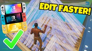 How To EDIT FASTER On Nintendo Switch Double Your Editing Speed Editing Tutorial  Tips amp Tricks [upl. by Adiesirb]