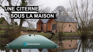 On installe une CITERNE SOUS LA MAISON pour récupérer les eaux de pluie   EP149 [upl. by Airtemed957]