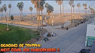 Venice Beach Webcam  Venice Beach Live Cam  venice beach live boardwalk cam [upl. by Gracye]