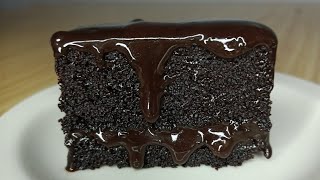 Super moist chocolate Cake with perfect chocolate ganache [upl. by Kcin]