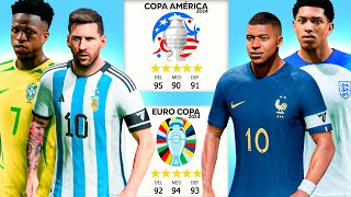 Copa América vs Eurocopa ¿Quién es Mejor FIFA 24 [upl. by Schinica943]