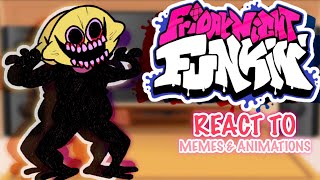 Friday Night Funkin react to Memes  FNF  GCRV  Read Description [upl. by Eolhc168]