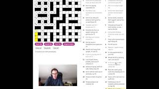 How Is This Possible A Crossword With No Letter E Anywhere [upl. by Aynahs]