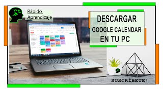 Cómo descargar Google Calendar para tu pc Windows  Rápido Aprendizaje [upl. by Lleznol]