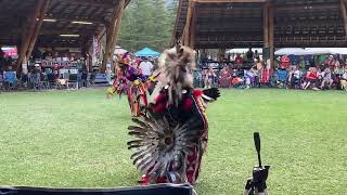 Teen Boys Traditional  Keremeos Powwow 2024 [upl. by Ylrak179]