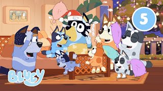 Can YOU spot the Secret Christmas Long Dogs 🐾👀  Bluey [upl. by Acima]