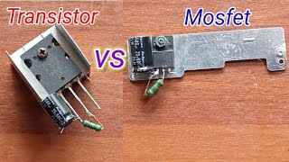 Mosfet vs transistor audio amplifier [upl. by Tiphane]