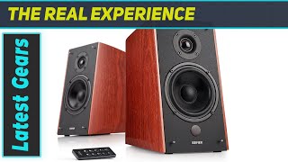 Edifier R2000DB Powered Bluetooth Bookshelf Speakers  Certified Refurbished Review [upl. by Olnton]