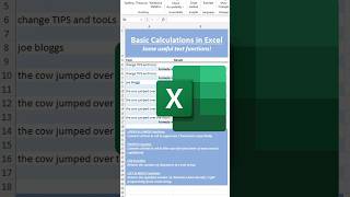 Text function secrets for Excel beginners [upl. by Sarilda12]