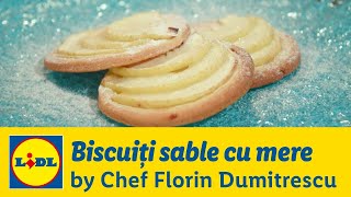 Biscuiti sable cu mere • Gateste cu Chef Florin Dumitrescu [upl. by Keefer]