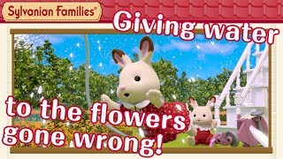 Sylvanian Families Movie  quotGardening at the Red Roof Grand Mansionquot [upl. by Burhans]