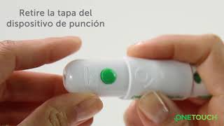 Cómo utilizar el dispositivo de punción OneTouch® Delica® Plus [upl. by Jocelyn403]