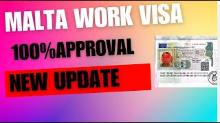 malta visa ratio or malta visa success rate new updatemalta visa update 2024malta work visa update [upl. by Yeldarb]