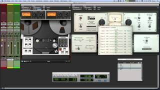 Tape Emulation Shoot Out  Slate Virtual Tape Machines v UAD Ampex ATR102 [upl. by Kushner]