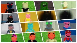 HOW TO GET ALL 19 BADGES  MORPHS  INFECTEDDEVELOPERS PIGGY RP  ROBLOX [upl. by Nerred365]