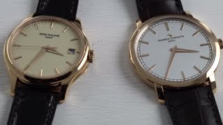 Patek Philippe 5227R vs Vacheron Constantin Patrimony Traditionelle  Watch Comparison [upl. by Gally]