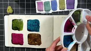 A Granulation Situation Making DIY Dusk Watercolors [upl. by Ful591]