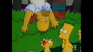 Los Simpson Bart de la jungla El Show de Tracey Ullman 1989  Temporada 0 capítulo 44  TVE 2 [upl. by Leay]