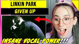 Singer Reacts to LINKIN PARK  Given Up  Chester Bennington [upl. by Laufer990]