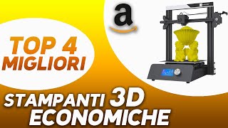 ✅ TOP 4 Migliori Stampanti 3D Economiche 2023 [upl. by Pelag]