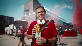 Christine Sinclair How Do You Subway [upl. by Ellerehc]