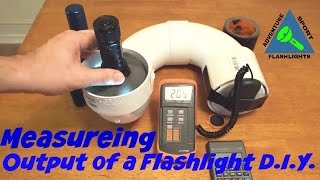 DIY Lumen Measuring Device Integrating Shpere and Lumen Tube [upl. by Lempres]