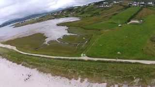 DJI Phantom Machaire Rabhartaigh Donegal Gaeltacht July 2014 [upl. by Odrautse]