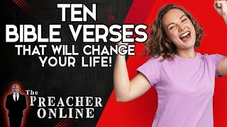 TEN BIBLE VERSES that will change your life [upl. by Allehs468]