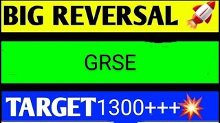 GRSE SHARE LATEST NEWS TODAYGRSE SHARE ANALYSISGRSE SHARE TARGETGRSE SHARE LATEST NEWSGRSE SHARE [upl. by Wellington]