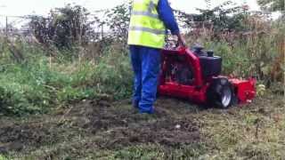 Ferris Pedestrian Flail Mower [upl. by Fronia]