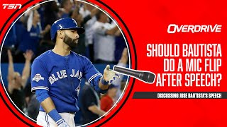 Should Bautista do a mic flip after speech  OverDrive [upl. by Ezaria]