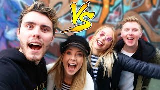 ZALFIE VS SOPPY PUBLIC CHALLENGE [upl. by Attem377]